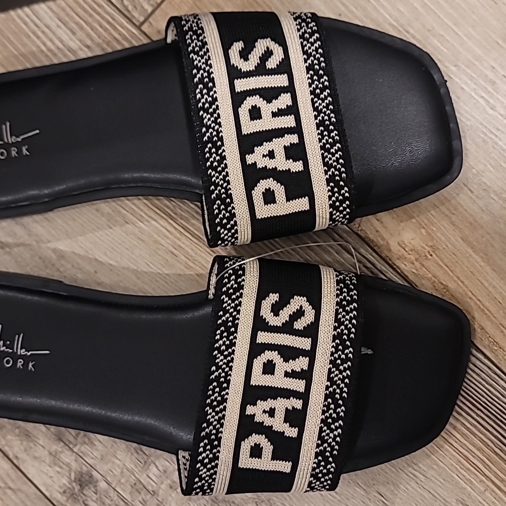 New With Box Nicole Miller PARIS Sandals - Picture 2 of 3